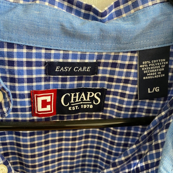 Chaps Button down shirt size large - Picture 3 of 3